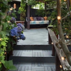 Waterproof and non-slip wood p