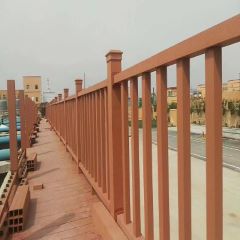 Wood plastic materials are wid