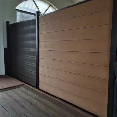 wpc fence easy to install beau