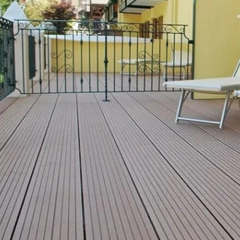 Hot - selling wood - plastic composite floor, outdoor waterproof wood - plastic composite floor.jpg